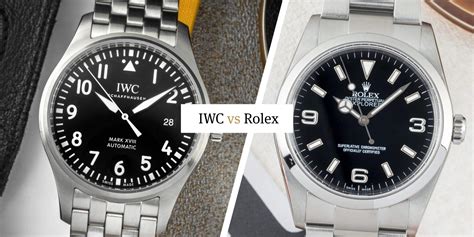 iwc portofino vs rolex explorer|rolex vs iwc portugieser.